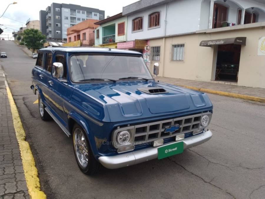 CHEVROLET - VERANEIO - 1986/1986 - Azul - Sob Consulta