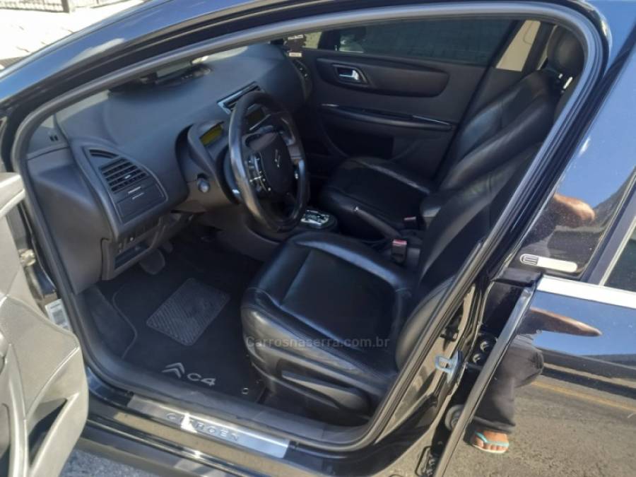 CITROËN - C4 - 2007/2008 - Preta - Sob Consulta