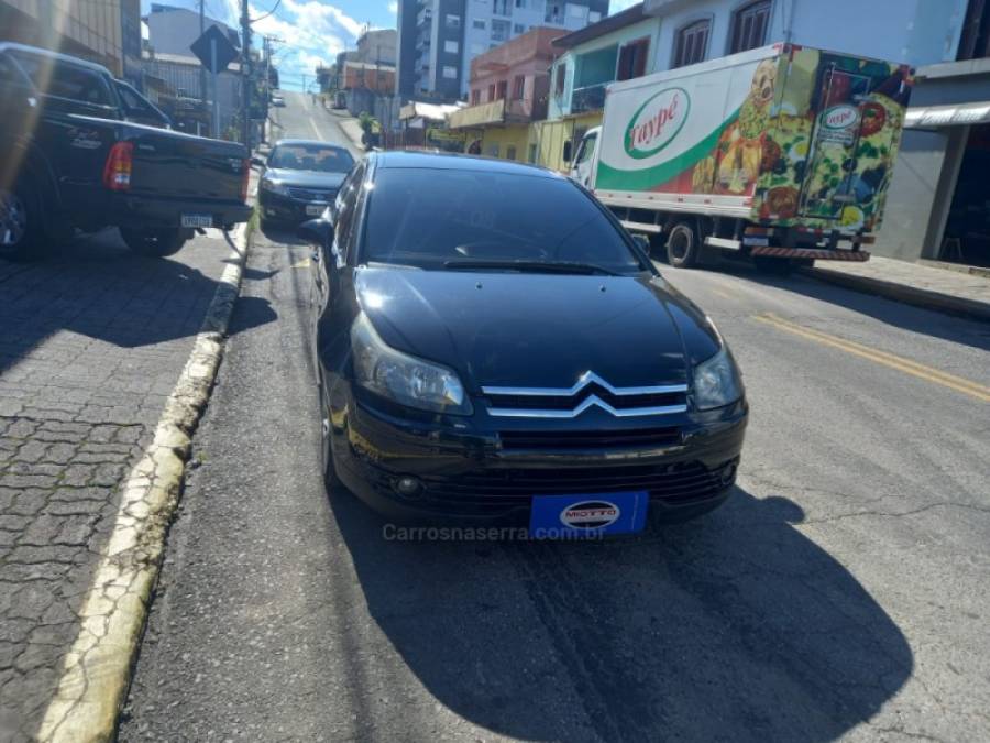 CITROËN - C4 - 2007/2008 - Preta - Sob Consulta