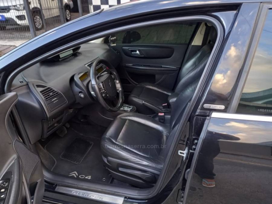 CITROËN - C4 - 2007/2008 - Preta - Sob Consulta