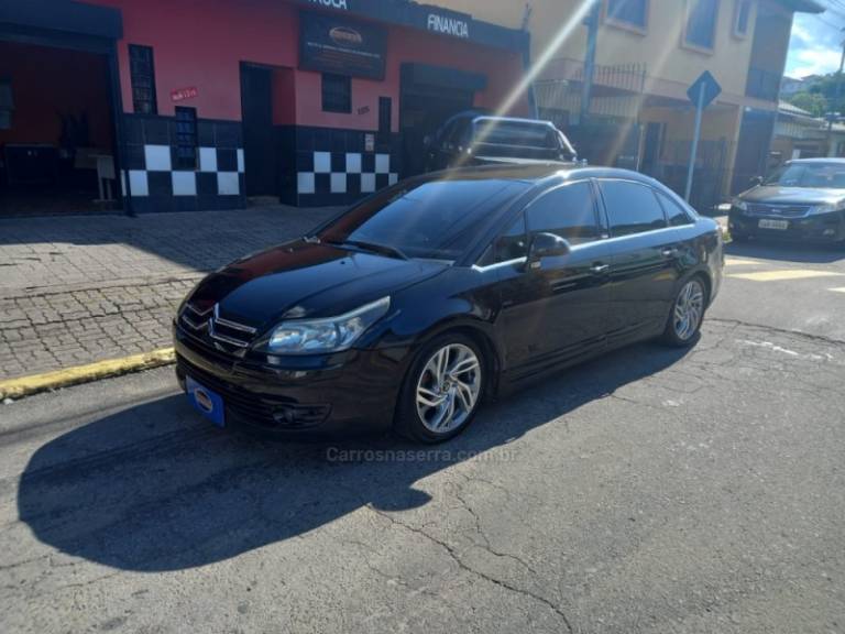CITROËN - C4 - 2007/2008 - Preta - Sob Consulta