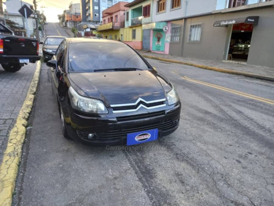 CITROËN - C4 - 2007/2008 - Preta - Sob Consulta